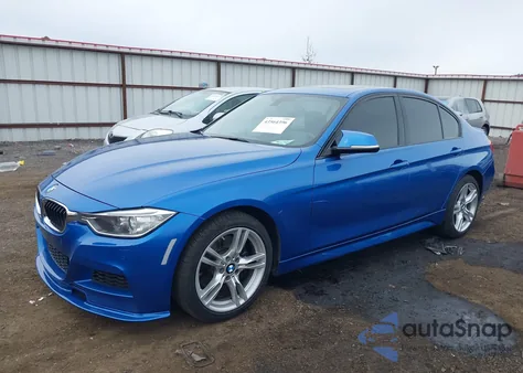 2014 BMW 335I xDrive z USA, uszkodzony, nr VIN WBA3B9G50ENR92709